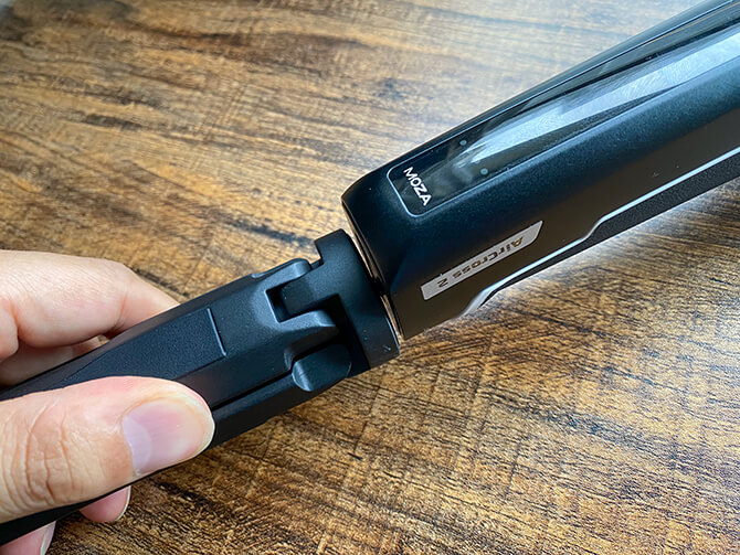 MOZA AirCross 2のカメラ装着手順