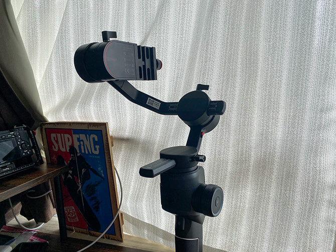 MOZA AirCross 2のカメラ装着手順