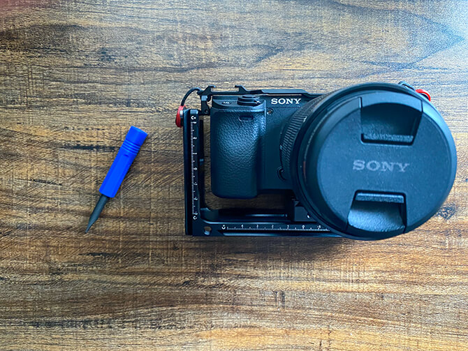 MOZA AirCross 2のカメラ装着手順